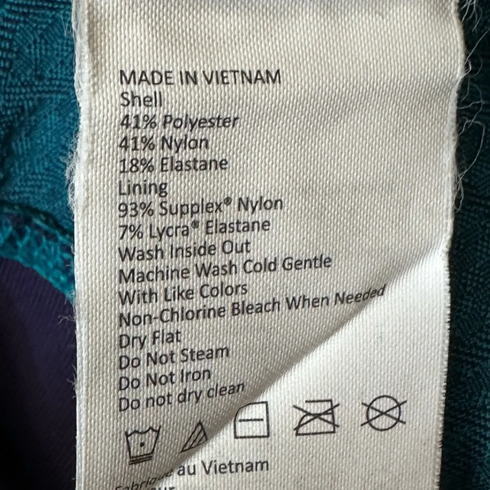 Prana blue textured leggings - Picture 8 of 8